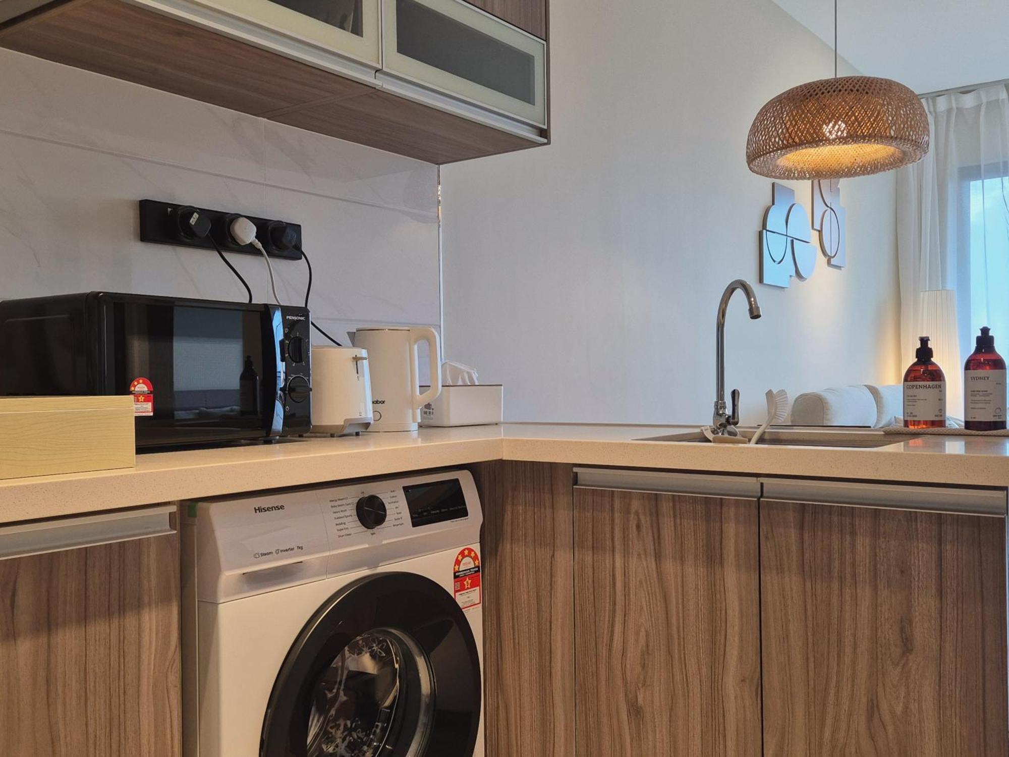 Apartemen Origins Retreat - 4 Beds 4 Pax - 15 Mins To Ciq