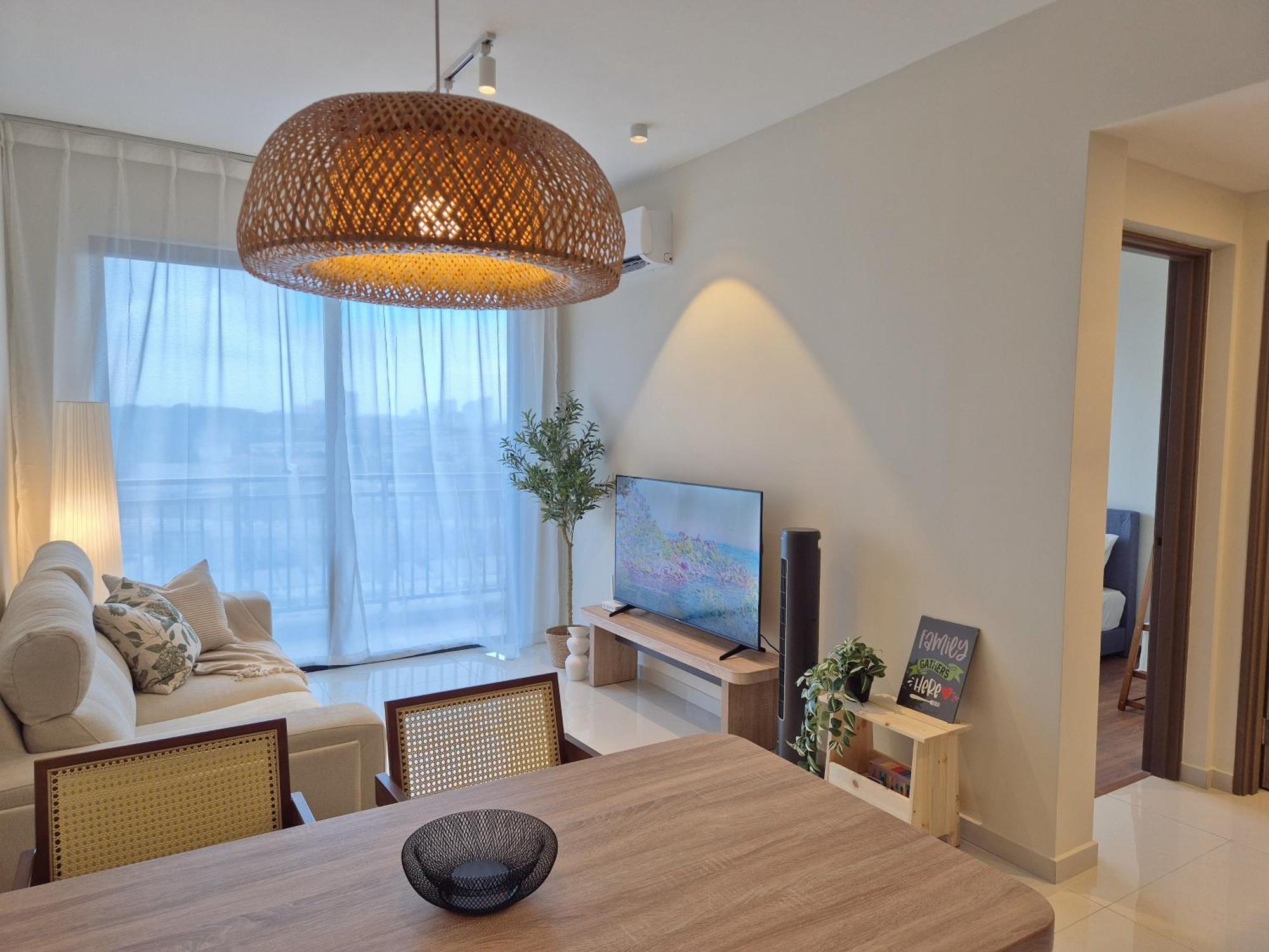 Apartemen Origins Retreat - 4 Beds 4 Pax - 15 Mins To Ciq